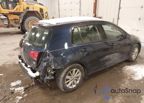 2015 Volkswagen Golf Tsi S 4-Door из США, поврежденный, VIN 3VW217AU2FM019006